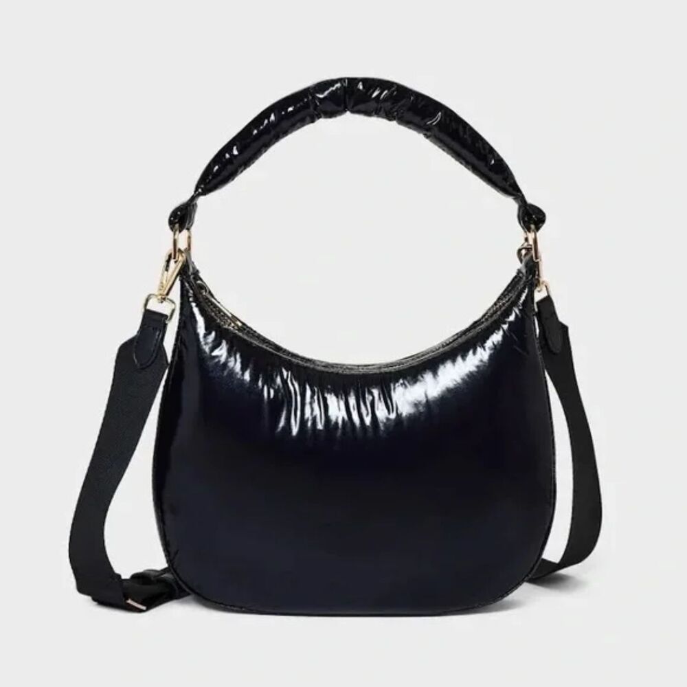 A New Day Faux Patent Leather 2-Way Purse - NWT